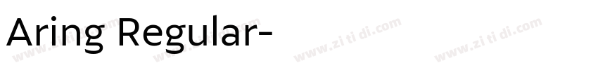 Aring Regular字体转换 Aring Regular字体转换